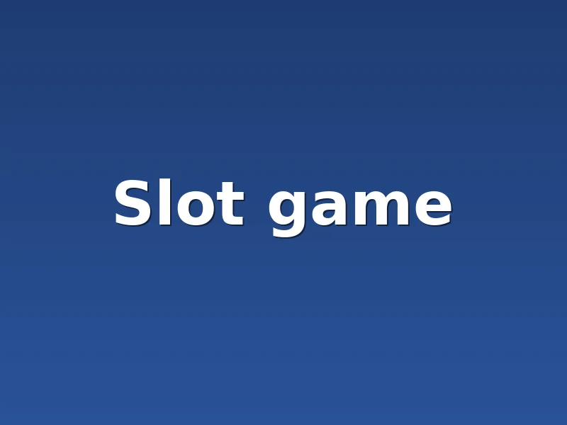 Slot game
